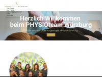 physioteam-wuerzburg.de Webseite Vorschau