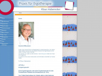 ergotherapie-haberecker.de Webseite Vorschau