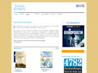 tanja-kinkel.de Webseite Vorschau