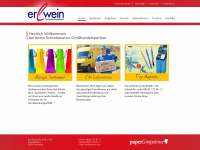 erlwein.com Webseite Vorschau