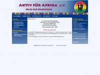 aktiv-fuer-afrika.de Webseite Vorschau