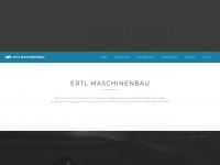 ertl-maschinenbau.com Webseite Vorschau