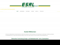 esal-gmbh.de Webseite Vorschau