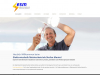 esm-elektrotechnik.de Webseite Vorschau