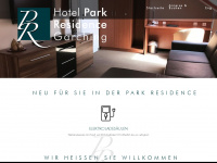 park-residence.de Webseite Vorschau
