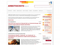 arbeitsschutzdigital.de Webseite Vorschau