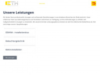 eth-gersthofen.de Webseite Vorschau