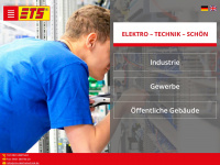 ets-elektrotechnik.de Webseite Vorschau