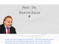 martin-balle.de Webseite Vorschau
