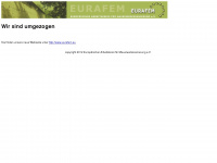 eurafem.de Webseite Vorschau