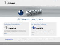 eurania.de Webseite Vorschau