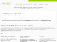 eurohno.de Webseite Vorschau