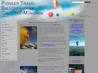 pioneer-travel.de Webseite Vorschau