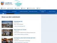 landkreis-landsberg.de Webseite Vorschau