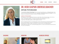 heidi-caspari.de Webseite Vorschau