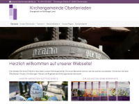 oberferrieden-evangelisch.de Webseite Vorschau