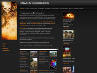piratendekoration.de Webseite Vorschau