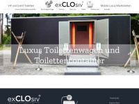 exclosiv.de Webseite Vorschau