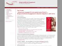 gemeinsam-engagiert.net Webseite Vorschau