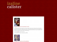 izalinecalister.com Webseite Vorschau