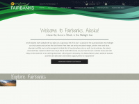 explorefairbanks.com Webseite Vorschau