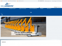 micrologistic.com Webseite Vorschau