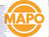 mapo.ch Webseite Vorschau