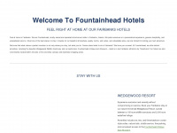 fountainheadhotels.com Webseite Vorschau