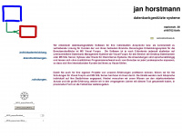 janhorstmann.de Webseite Vorschau