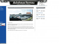 autohaus-hemau.de Webseite Vorschau