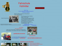 fahrschule-hofmiller.de Webseite Vorschau