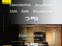 elektrotechnik-liebhard.de Webseite Vorschau