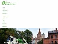 oblinger-recycling.de Webseite Vorschau