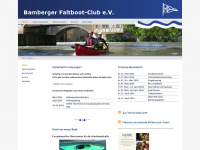 faltbootclub.de Webseite Vorschau