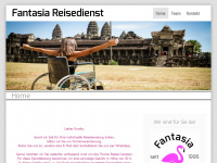 fantasia-reisedienst.de Webseite Vorschau