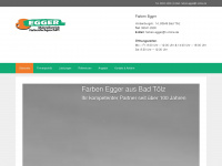 farben-egger.de Webseite Vorschau