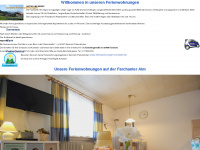 farchanter-alm.de Webseite Vorschau