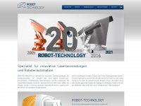 robottechnology.de Webseite Vorschau