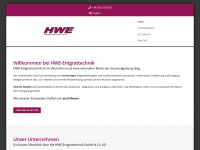 hwe-entgrattechnik.de Webseite Vorschau