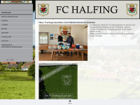 fc-halfing-fussball.de Webseite Vorschau