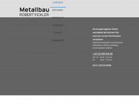 fickler-metallbau.de Webseite Vorschau