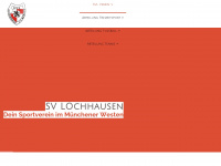 sv-lochhausen.de Webseite Vorschau