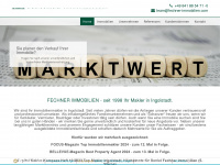 fechner-immobilien.com Webseite Vorschau
