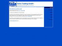 feco-trading.de Webseite Vorschau