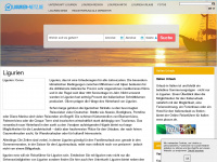 ligurien-netz.de Webseite Vorschau