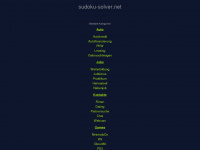 sudoku-solver.net Webseite Vorschau