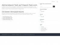 depot-test.com Webseite Vorschau
