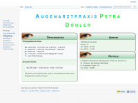 petra-doehler.de Webseite Vorschau