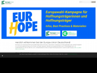 europa-union.de Webseite Vorschau