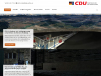 cdu-fraktion-aachen.de Webseite Vorschau